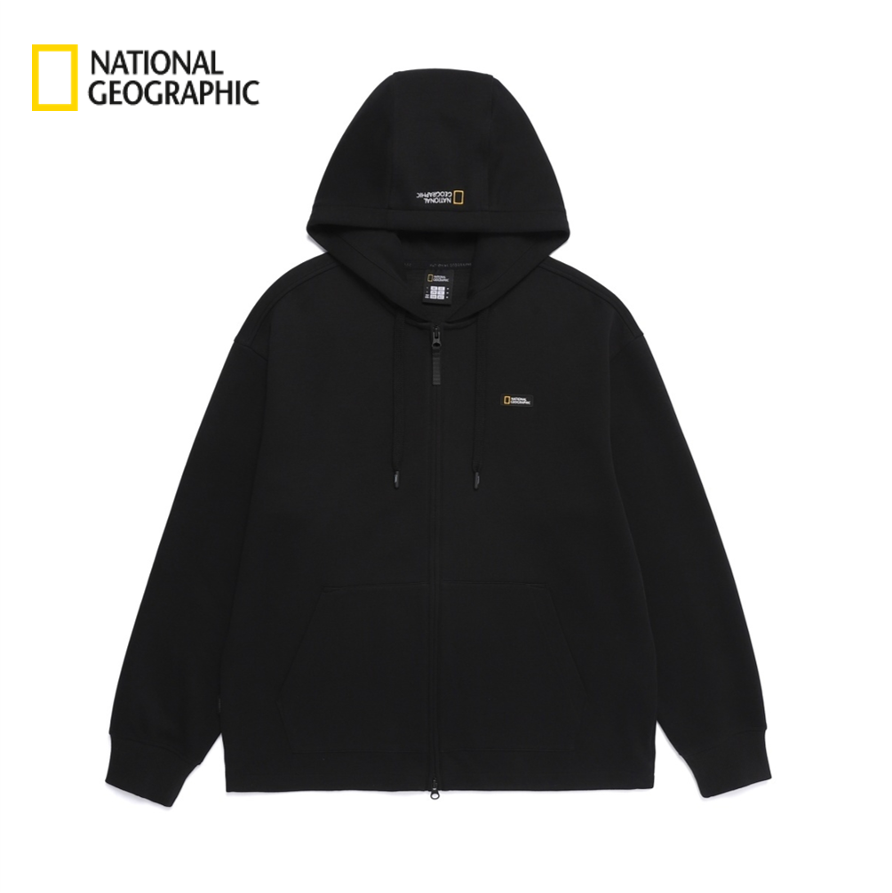 NEW National Geographic Lightweight Dyamaru Hooded Full-Zip Jacket N262UFT960 BLACK Asian Fit