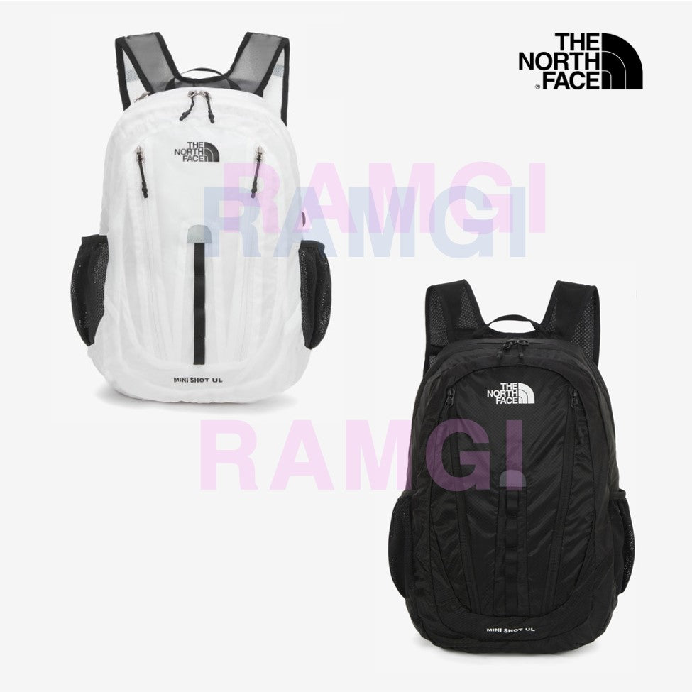 NEW THE NORTH FACE MINI SHOT UL 21L BACKPACK NM2DS25A BLACK