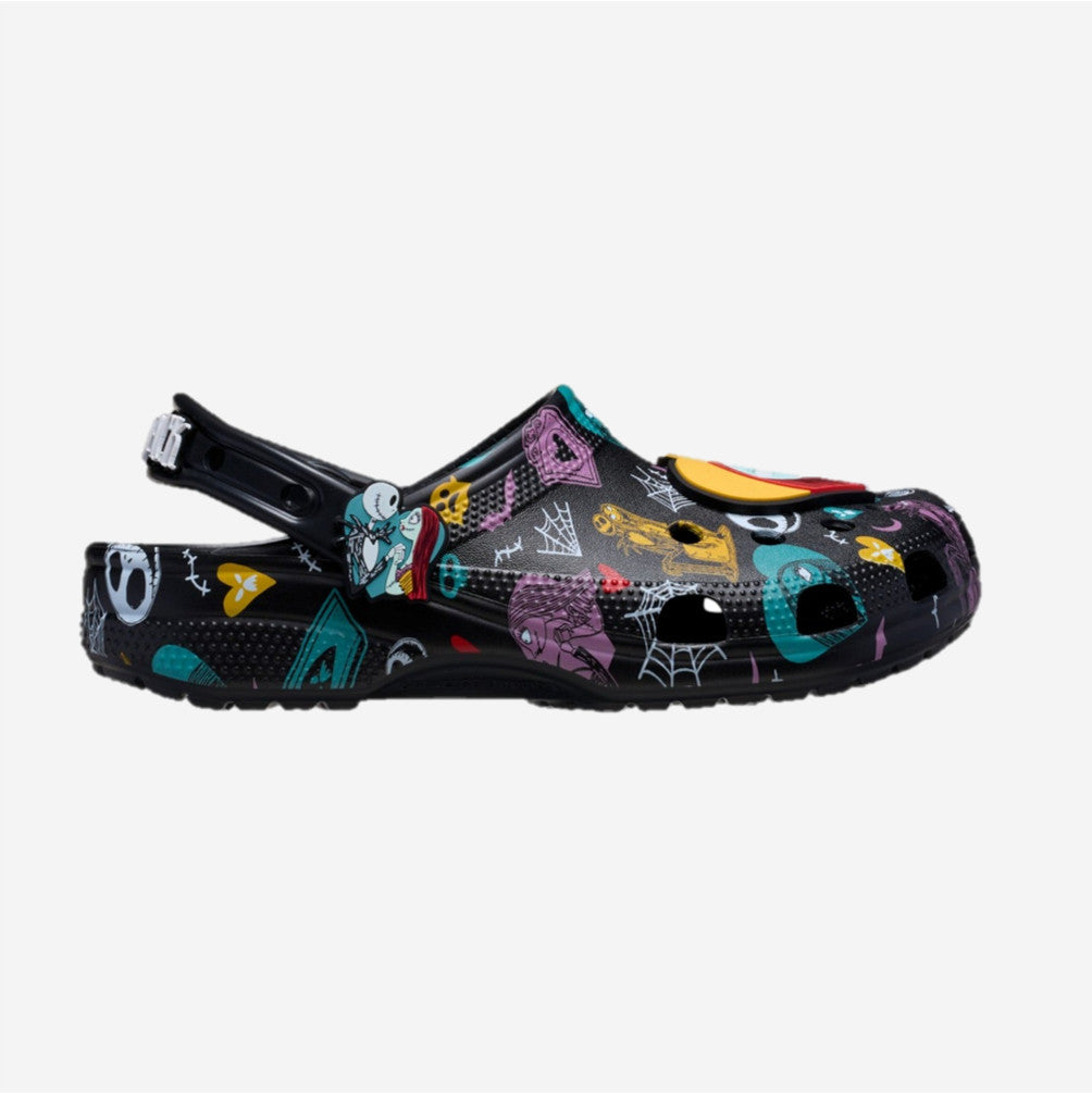 NEW CROCS Nightmare Multi Classic Clog 211419-90H Black Multi UNISEX SIZE