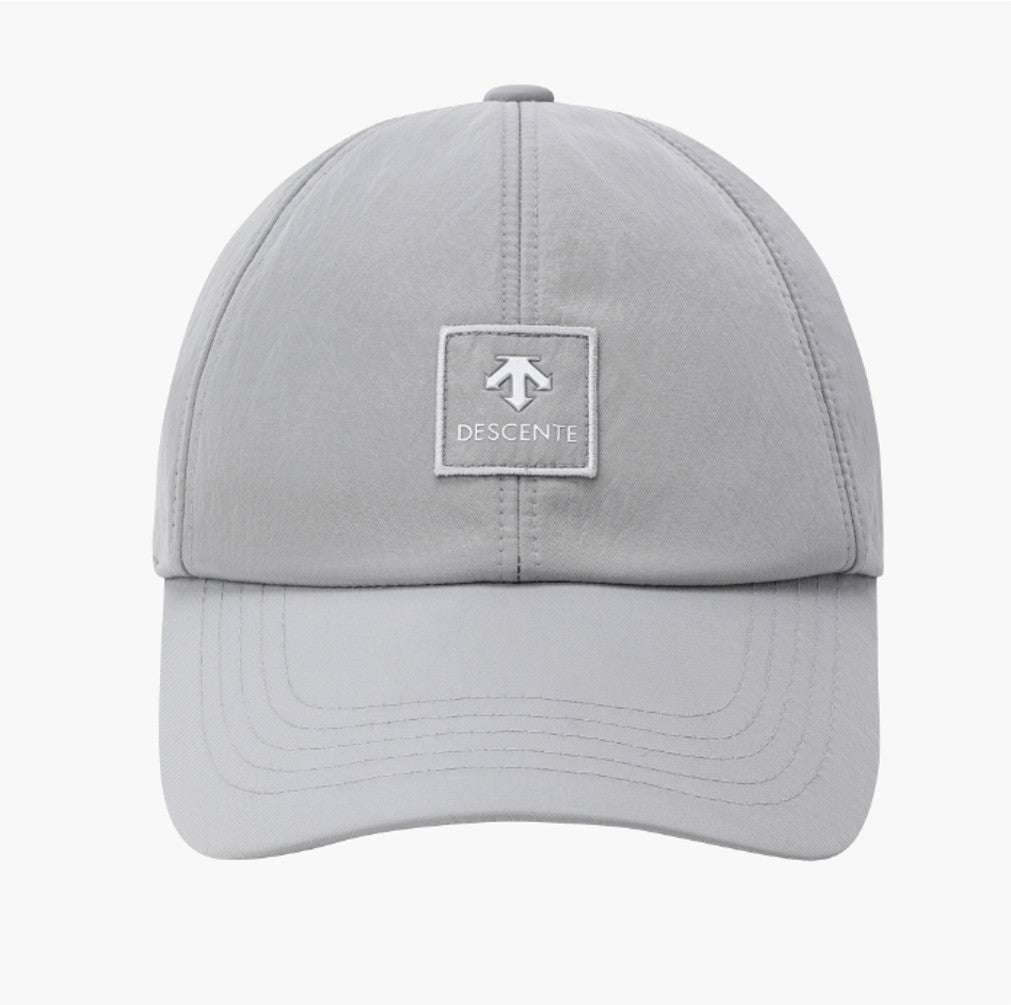 NEW DESCENTE GOLF Men's Woven Baseball Cap DR32MFCP88 Grey
