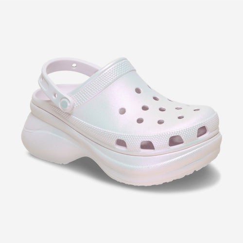 NEW CROCS Bae Iridescent Clog 213220 Grape Ice