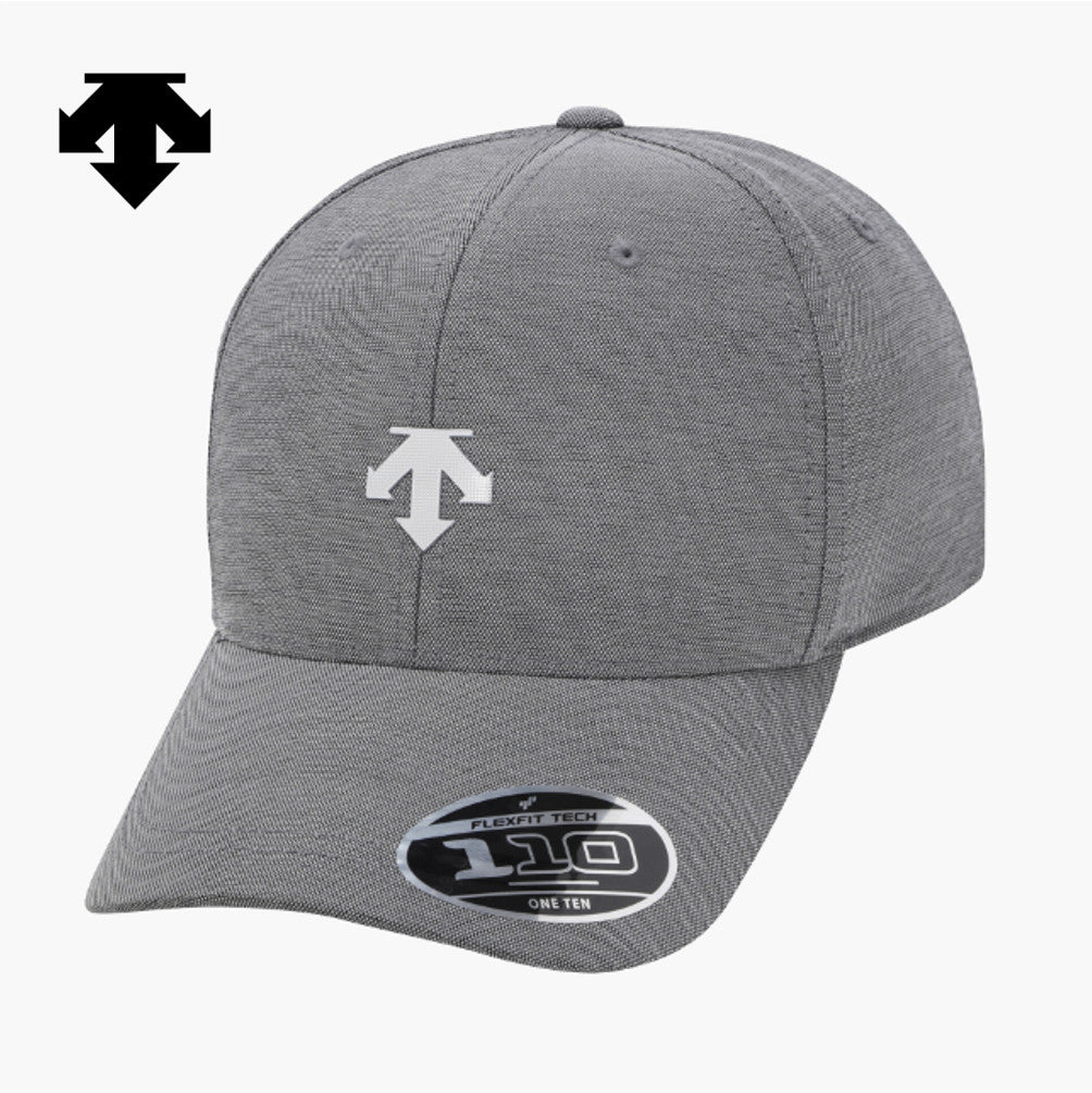 NEW DESCENTE GOLF Men's Spirit Basic Baseball Cap DR32MFCP73  MELANGE GREY