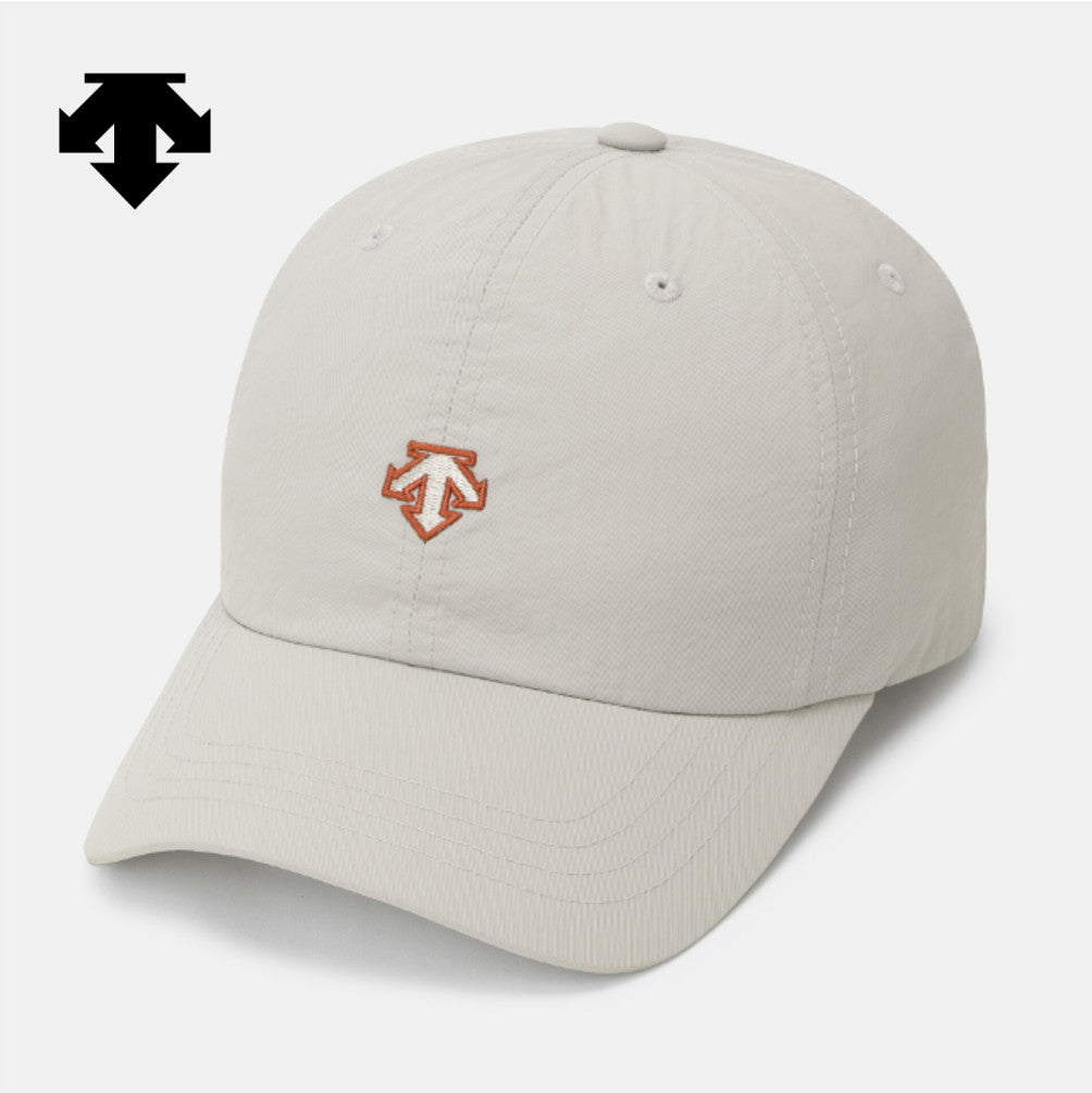NEW DESCENTE Spirit Nylon Baseball Cap SR323UCP73 BEIGE SIZE ML