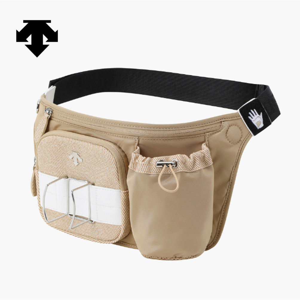 NEW DESCENTE GOLF Park Golf Belt Bag DR22MFBG42  Beige