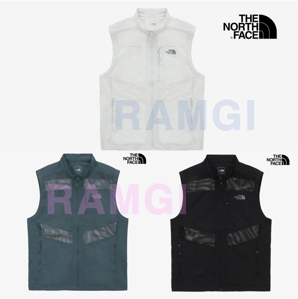 The North Face Korea M'S MESH FLY BLACK VEST NV5VS00A  ASIAN FIT