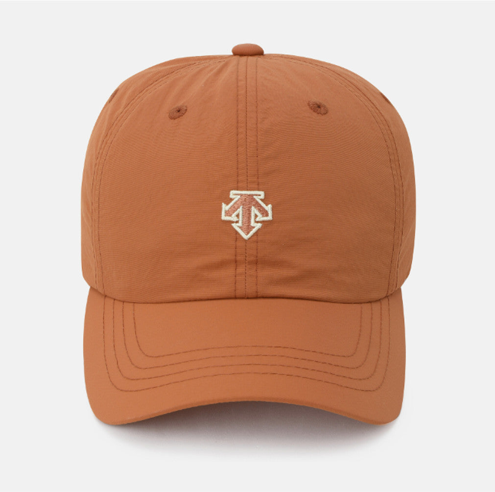 NEW DESCENTE Spirit Nylon Baseball Cap SR323UCP73 ORANGE SIZE ML