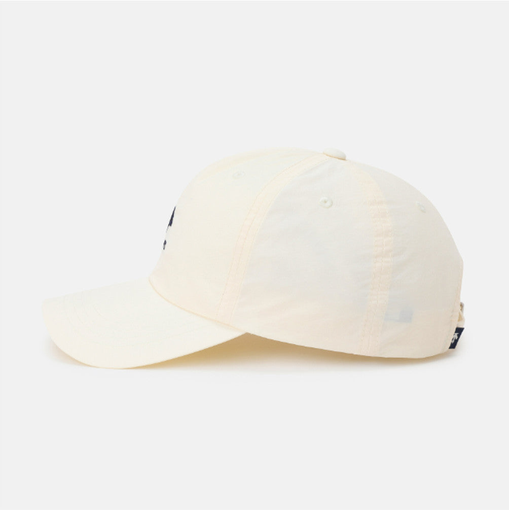 NEW DESCENTE Spirit Light Nylon Baseball Cap SR323UCP74 IVORY SIZE ML