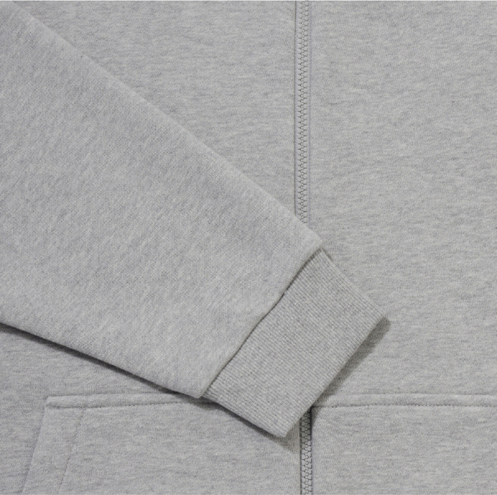 NEW DESCENTE Sports Terry Back-Printed Training Jacket SR323UFT81 M.GREY ASIAN FIT