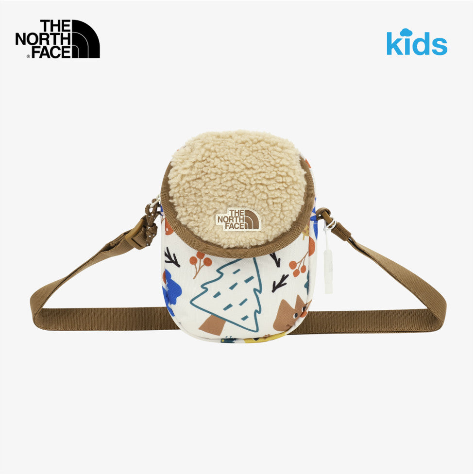 NEW THE NORTH FACE K'S EXPLORER CROSS BAG NN2PS61U IVORY