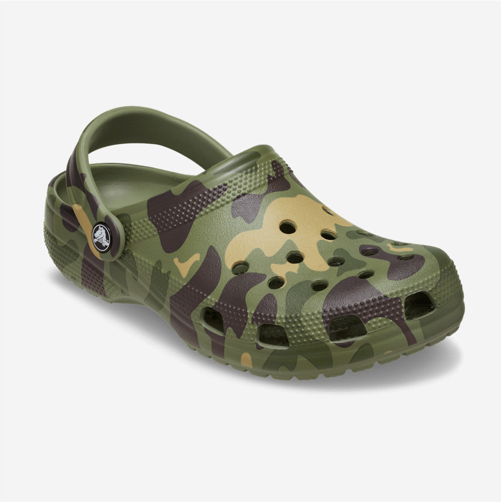 NEW CROCS Classic Duck Camo Clog 214293 Black/Cargo UNISEX SIZE