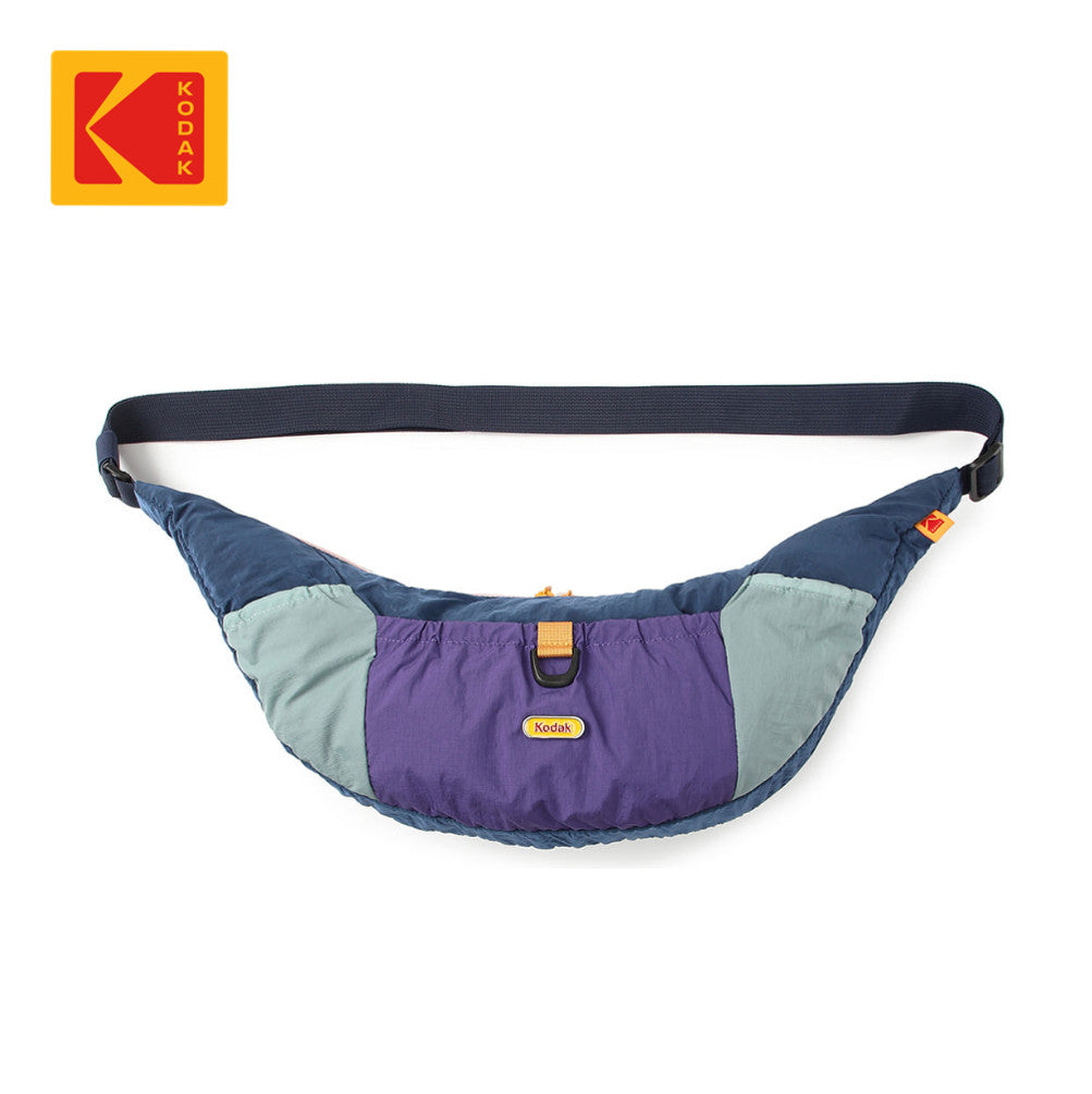 NEW KODAK APPAREL Fun Time Packable Half-Moon One Way Bag K6243LBG52 PURPLE