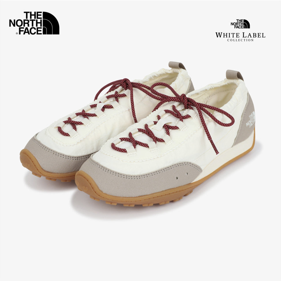 NEW THE NORTH FACE WHITE LABEL CLYFFE LOW SNEAKERS NS94S61M IVORY UNISEX SIZE