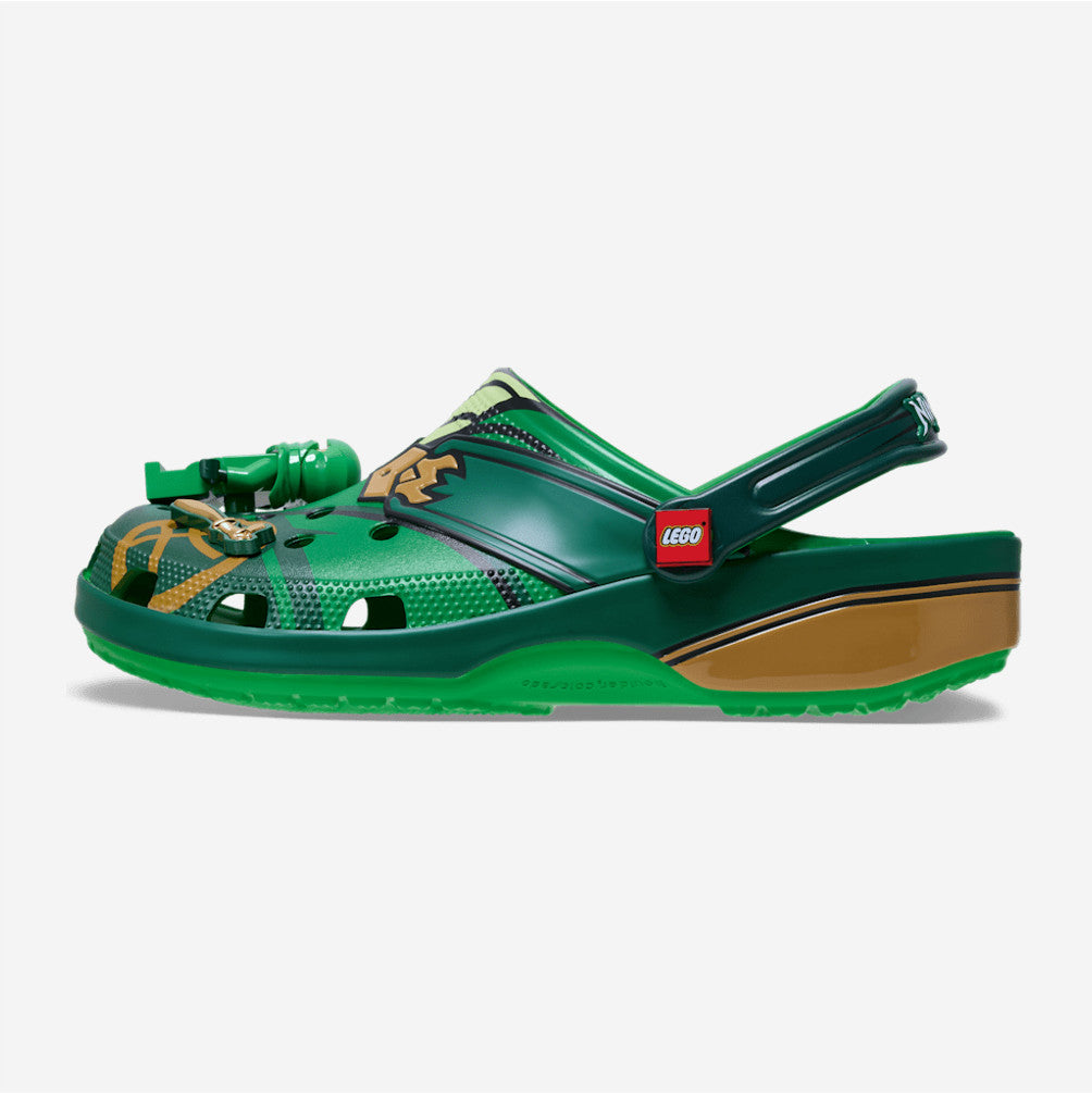 NEW CROCS Lego Ninjago Classic Clog 213553 Multi / Green UNISEX SIZE