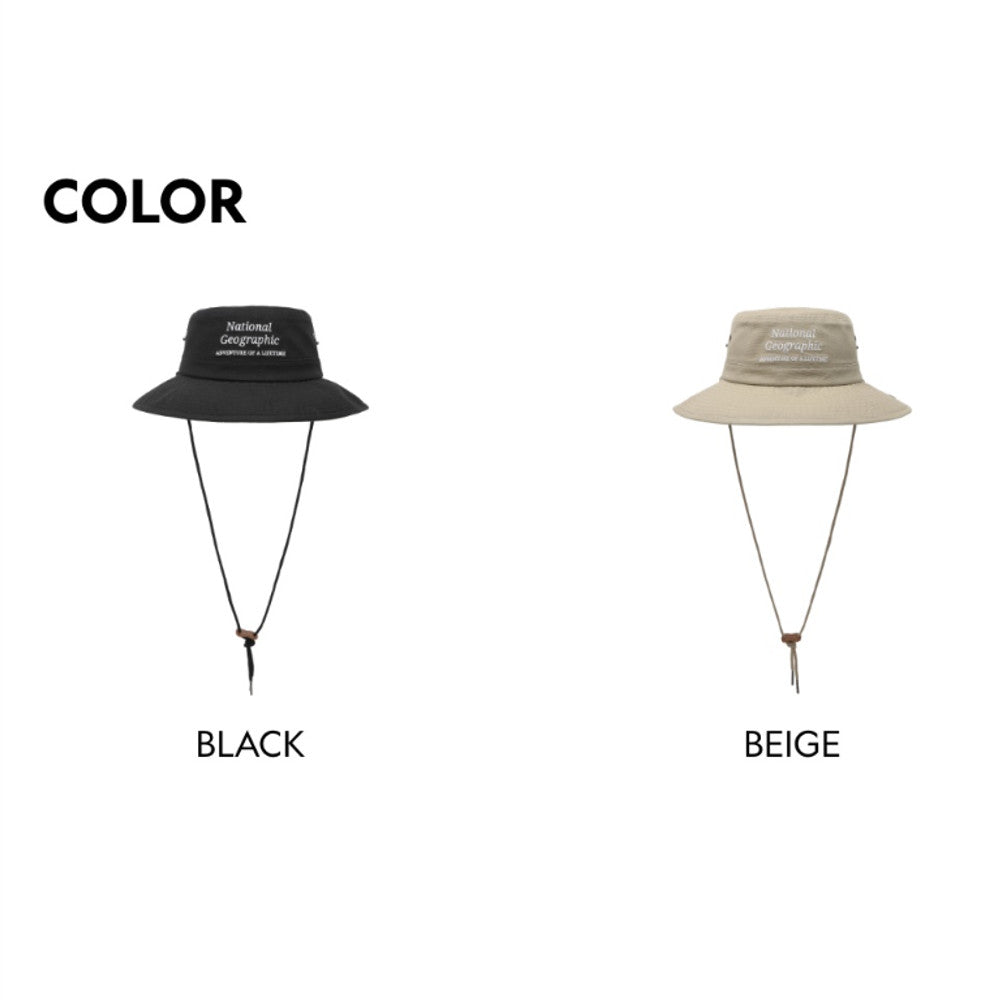 New National Geographic Safari Hat Cotton BEIGE N265AHA160  UNISEX Adults