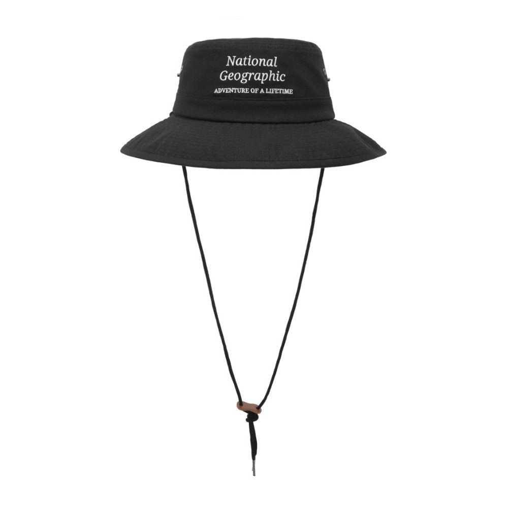 New National Geographic Safari Hat Cotton BLACK N265AHA160  UNISEX Adults