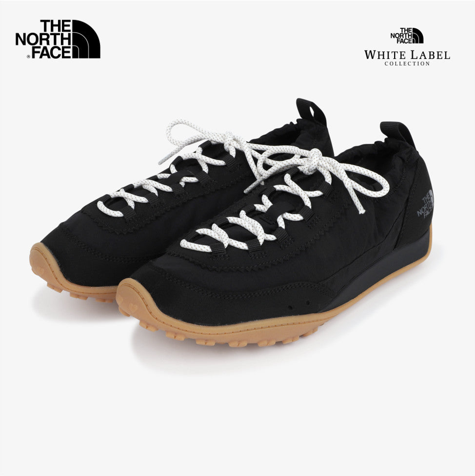 NEW THE NORTH FACE WHITE LABEL CLYFFE LOW SNEAKERS NS94S61L BLACK UNISEX SIZE