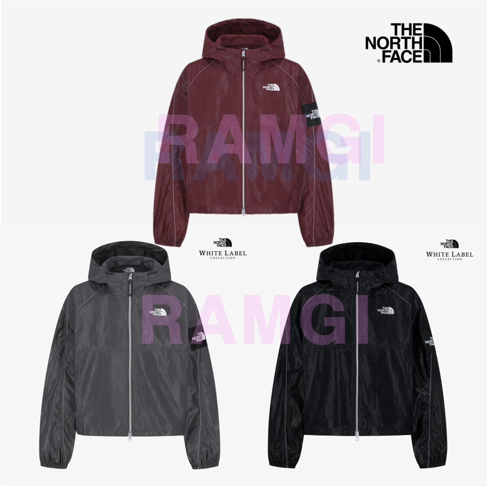 The North Face Korea WHITE LABEL W'S NOVELTY OLEMA HOODIE JACKET NJ3BS91J BLACK ASIAN FIT