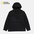 NEW National Geographic NRN Utility Pocket Jacket N261MJP920 BLACK Asian Fit