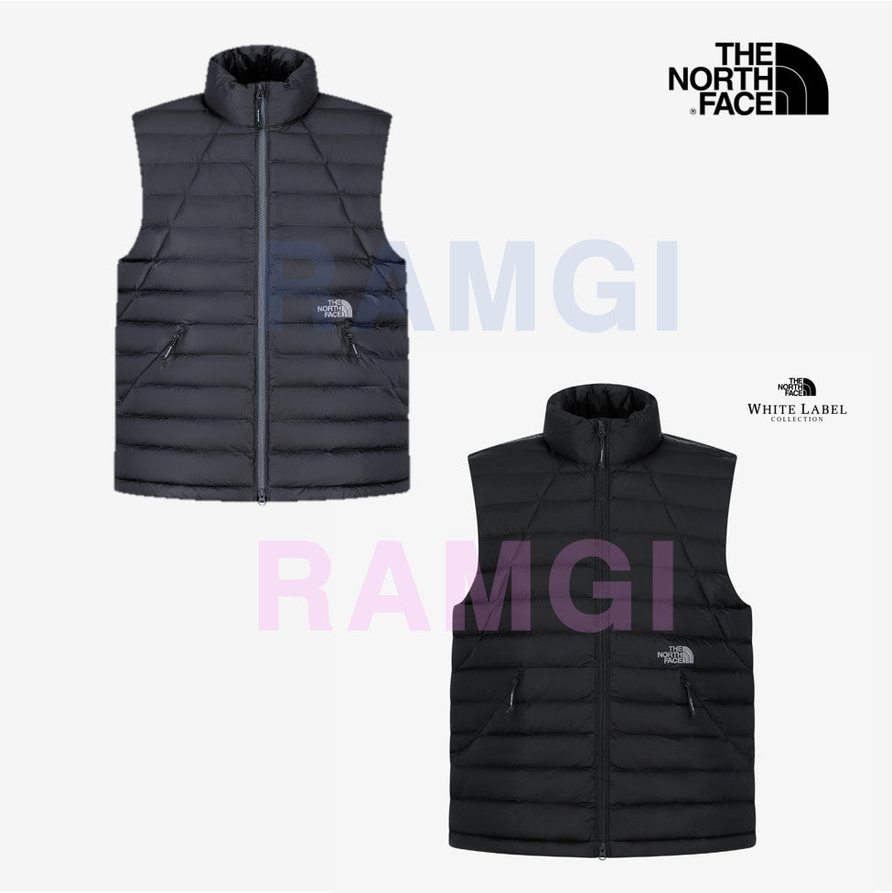 The North Face Korea WHITE LABEL VENTUS ON VEST NV3NS51J Padded BLACK ASIAN FIT