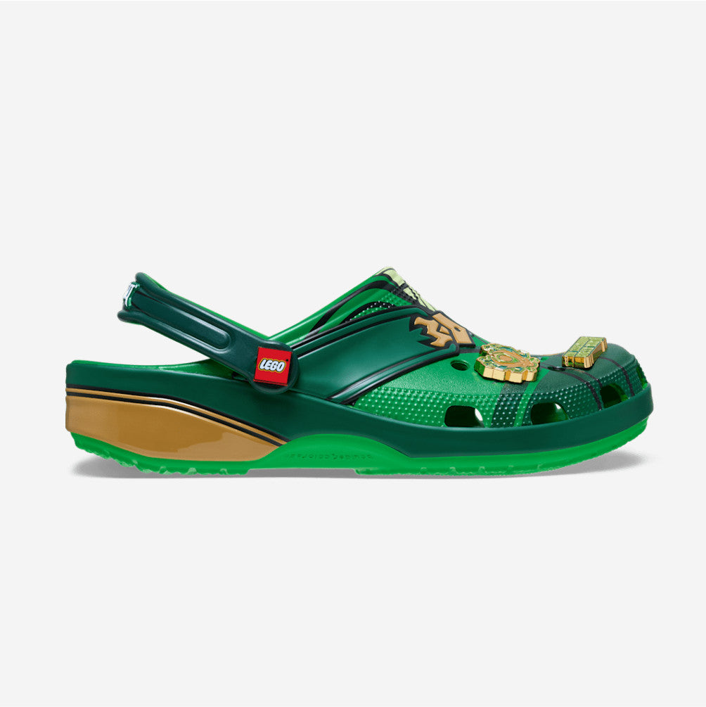 NEW CROCS Lego Ninjago Classic Clog 213553 Multi / Green UNISEX SIZE
