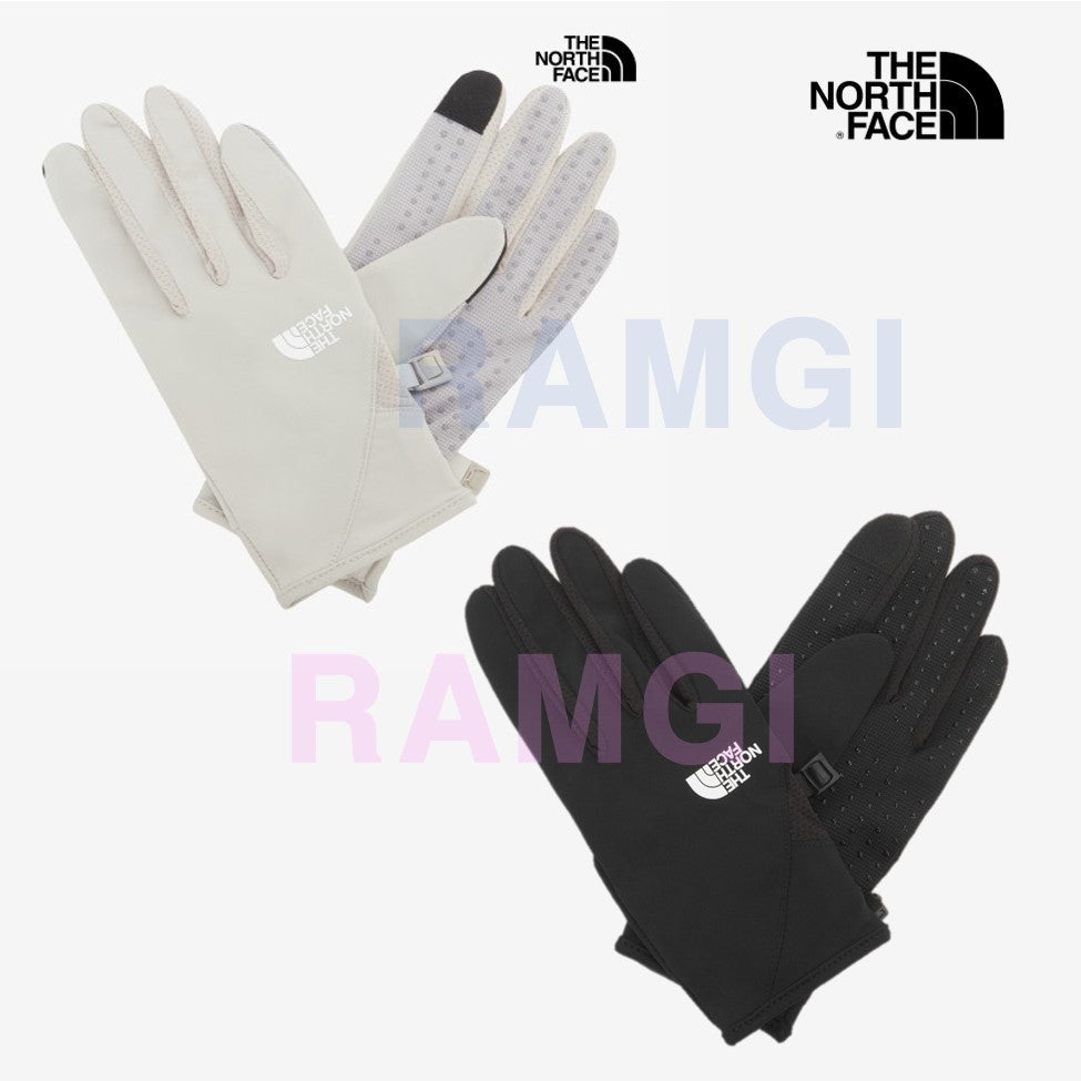 NEW THE NORTH FACE COOL LIGHT GLOVE NJ3GS00B WHITE_SAND