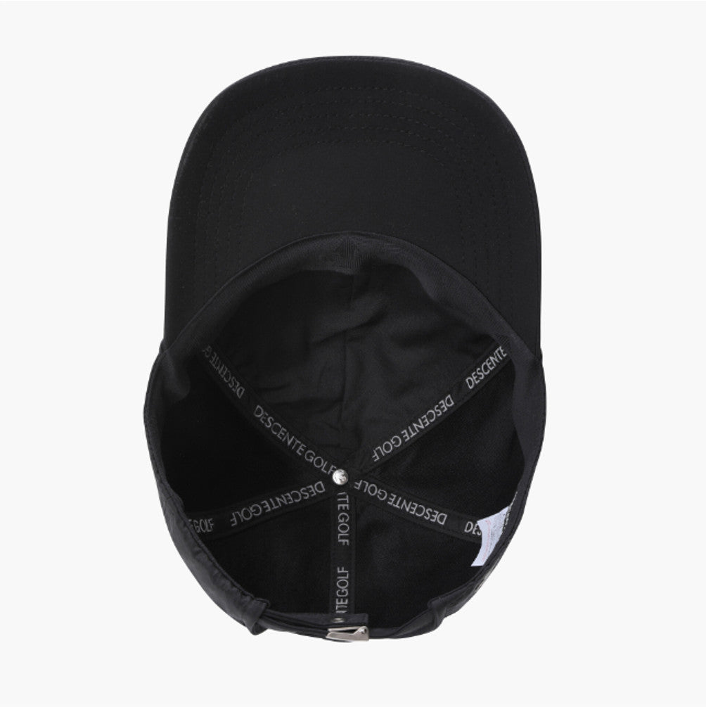 NEW DESCENTE GOLF Men's Woven Baseball Cap DR32MFCP88 BLACK