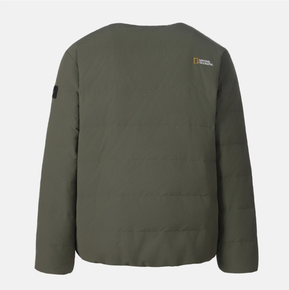 National Geographic Heron U-Neck Lightweight Goose Down Jacket N264UDW920 GREEN Asian Fit