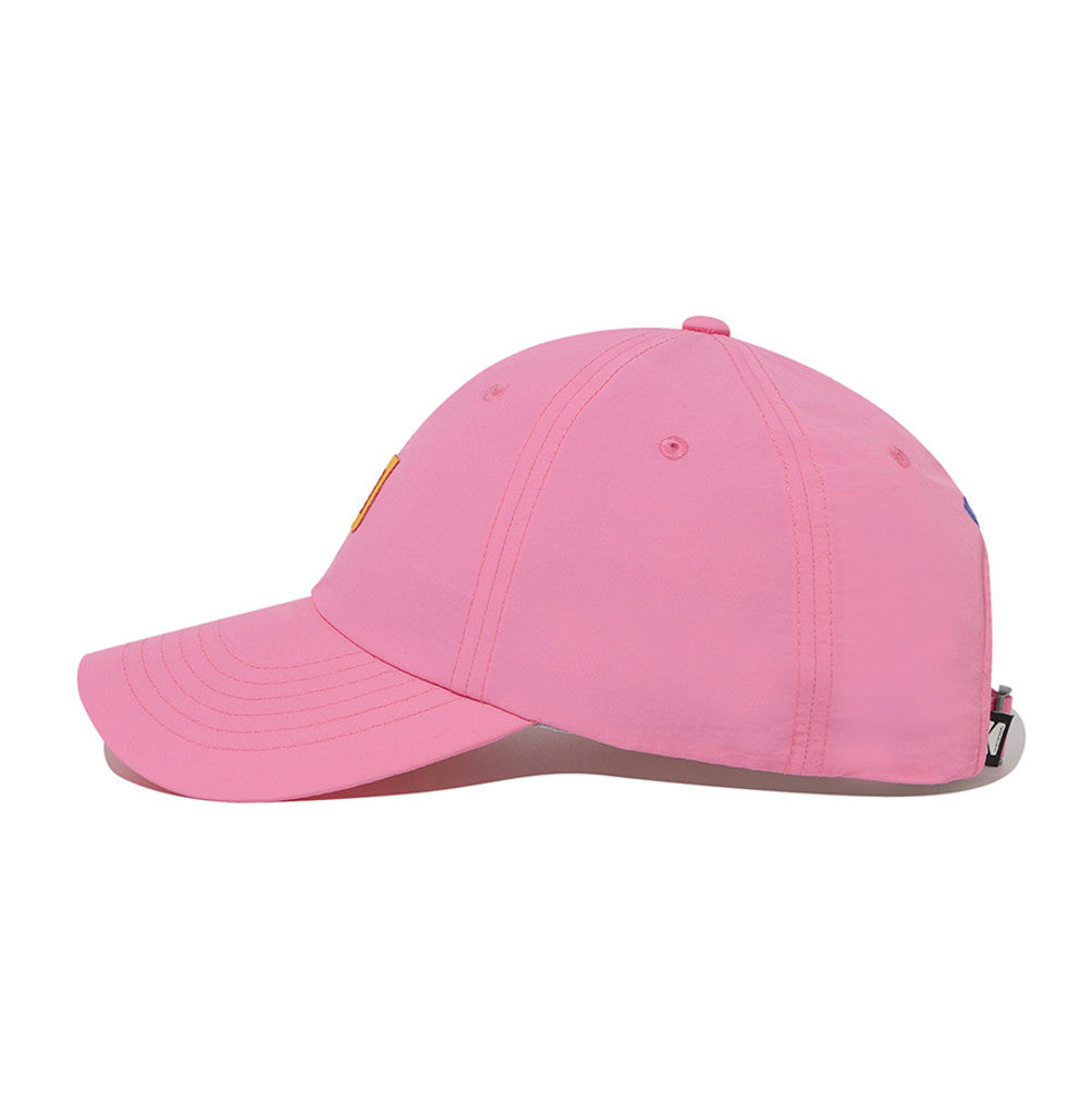 NEW KODAK APPAREL Relaxed-Fit Square Logo Nylon Baseball Cap PINK K6243LCP33PNK UNISEX SIZE