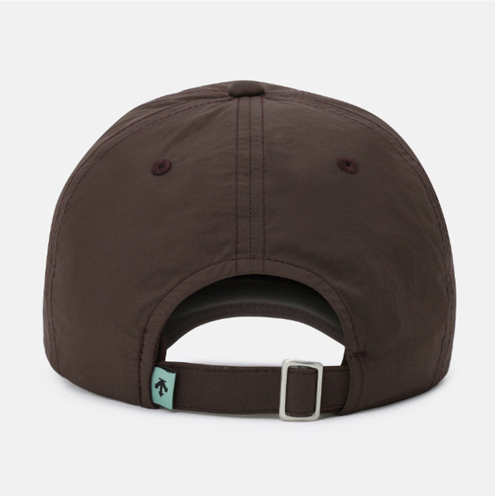 NEW DESCENTE Spirit Light Nylon Baseball Cap SR323UCP74 BURGUNDY SIZE ML