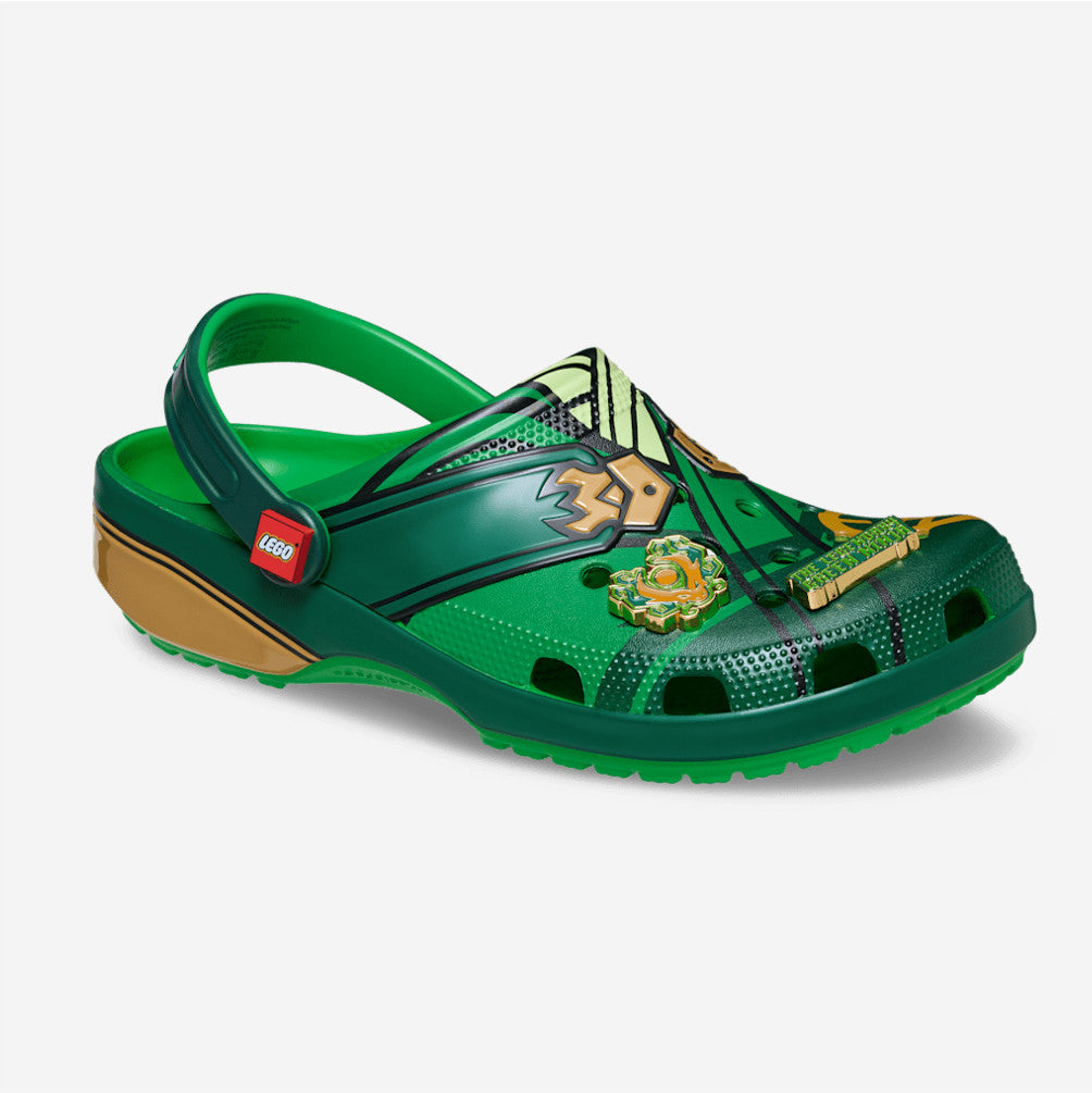 NEW CROCS Lego Ninjago Classic Clog 213553 Multi / Green UNISEX SIZE