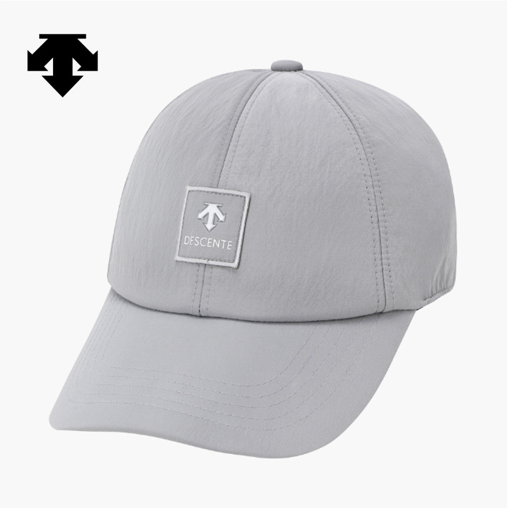 NEW DESCENTE GOLF Men's Woven Baseball Cap DR32MFCP88 Grey