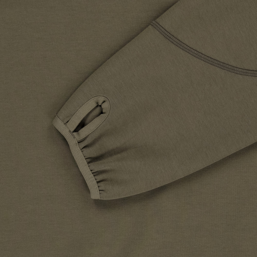 The North Face Korea WHITE LABEL COTIDIE HOOD PULLOVER NM5PS51K DEEP_TAUPE ASIAN FIT