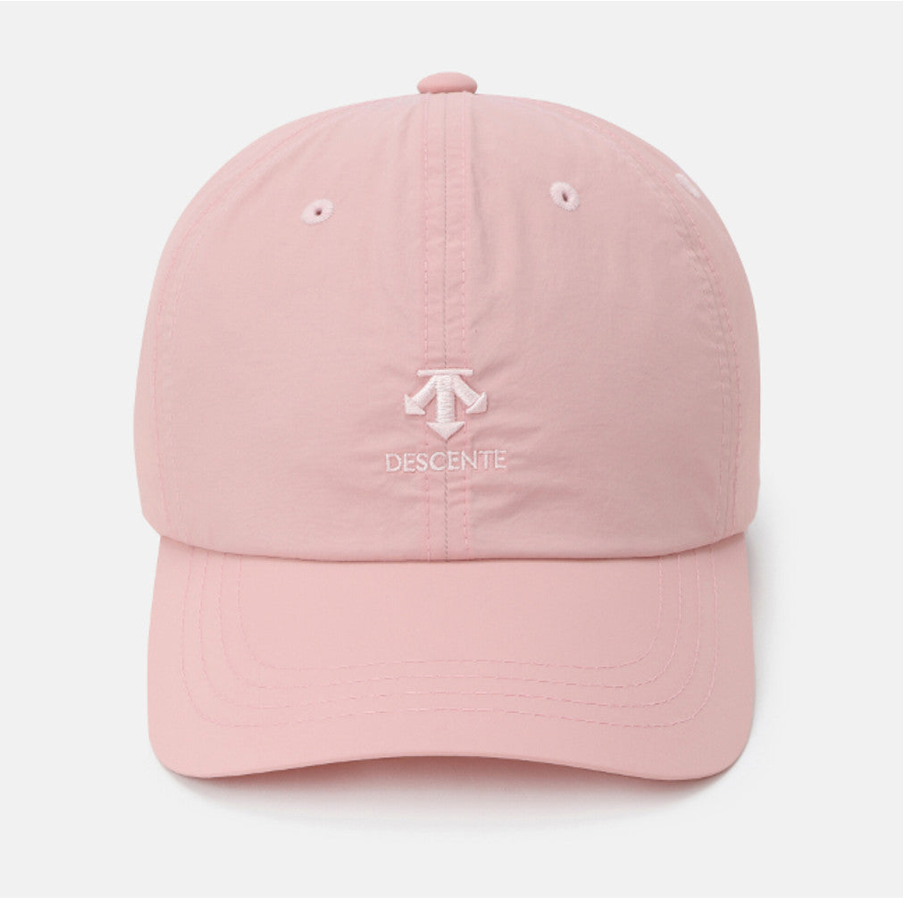NEW DESCENTE Spirit Light Nylon Baseball Cap SR323UCP74 PINK SIZE ML