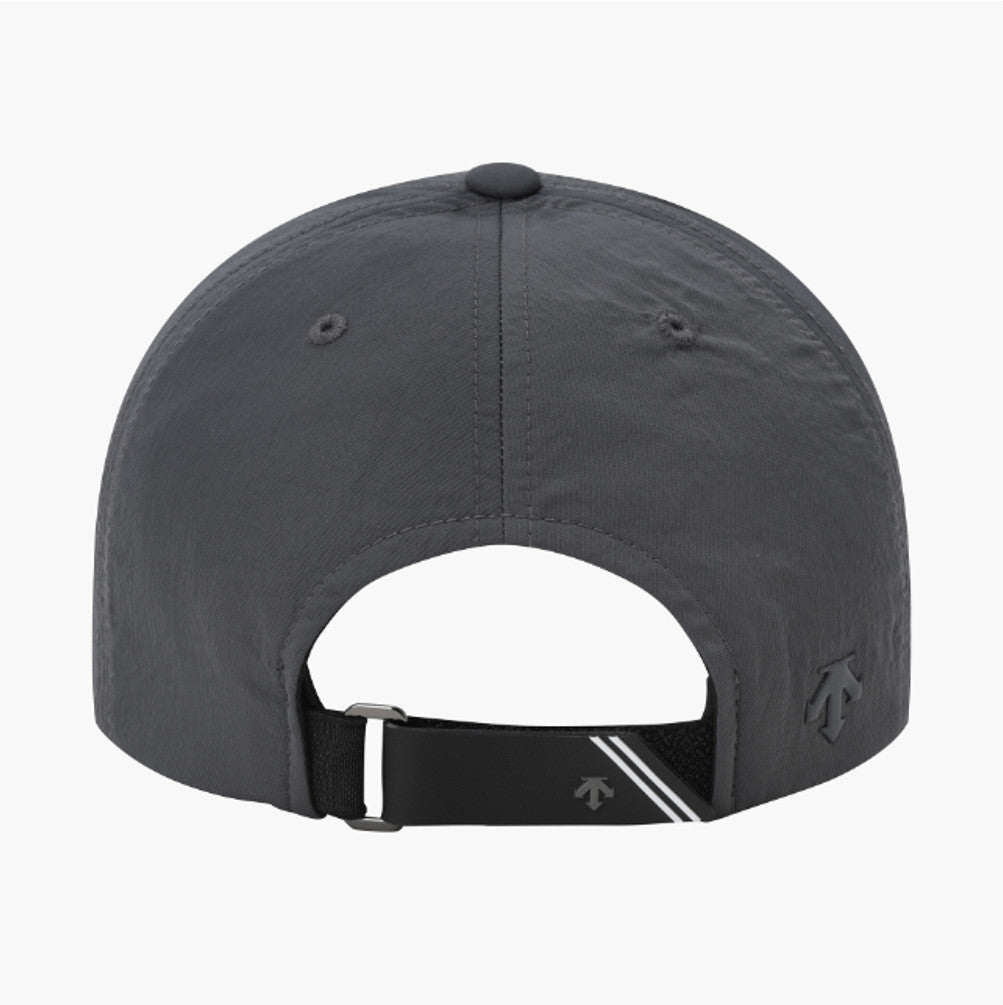 NEW DESCENTE GOLF Men's Silence 3D Logo Baseball Cap DR32MFCP84 Dark Grey