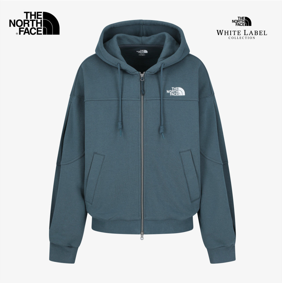 The North Face Korea WHITE LABEL EDGELINE HOOD ZIP UP JACKET NJ5JS54L DUSK_BLUE ASIAN FIT