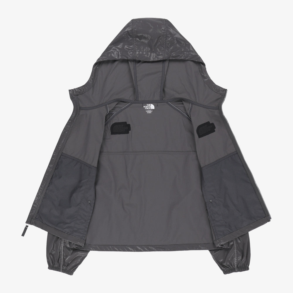 The North Face Korea WHITE LABEL W'S NOVELTY OLEMA HOODIE JACKET NJ3BS91K GREY ASIAN FIT