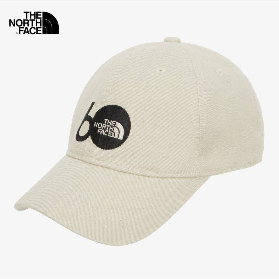 NEW THE NORTH FACE 60TH ANNIVERSARY COTTON CAP VANILLA IVORY