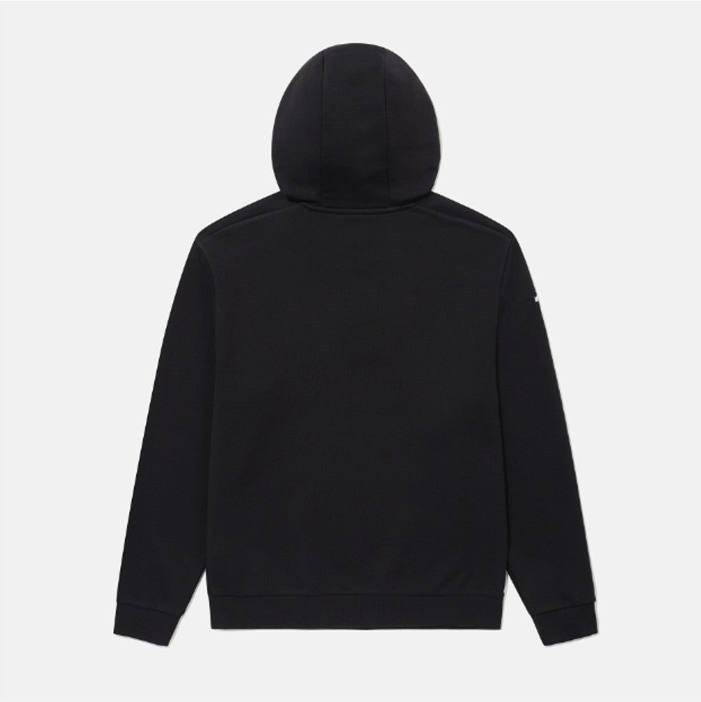 DESCENTE Sports Terry Graphic Hoodie T-Shirt SR323UHD81 BLACK ASIAN FIT