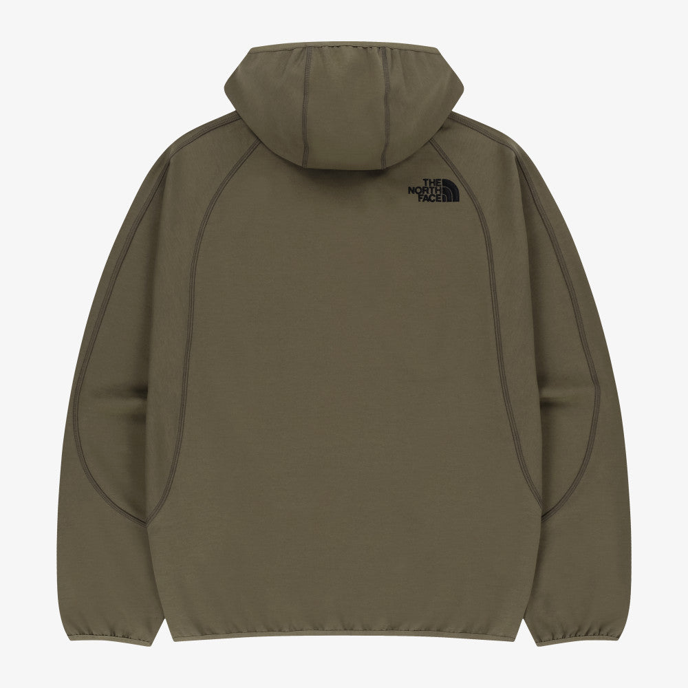 The North Face Korea WHITE LABEL COTIDIE HOOD PULLOVER NM5PS51K DEEP_TAUPE ASIAN FIT