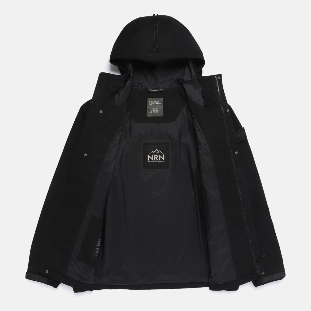 NEW National Geographic NRN Utility Pocket Jacket N261MJP920 BLACK Asian Fit
