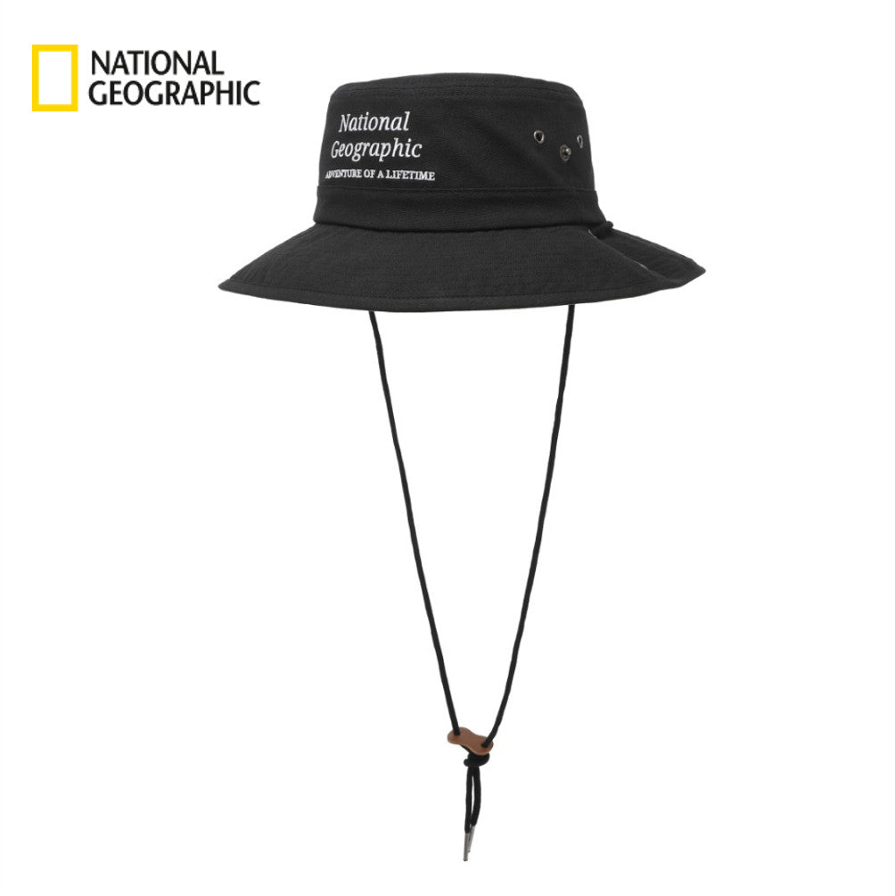 New National Geographic Safari Hat Cotton BLACK N265AHA160  UNISEX Adults