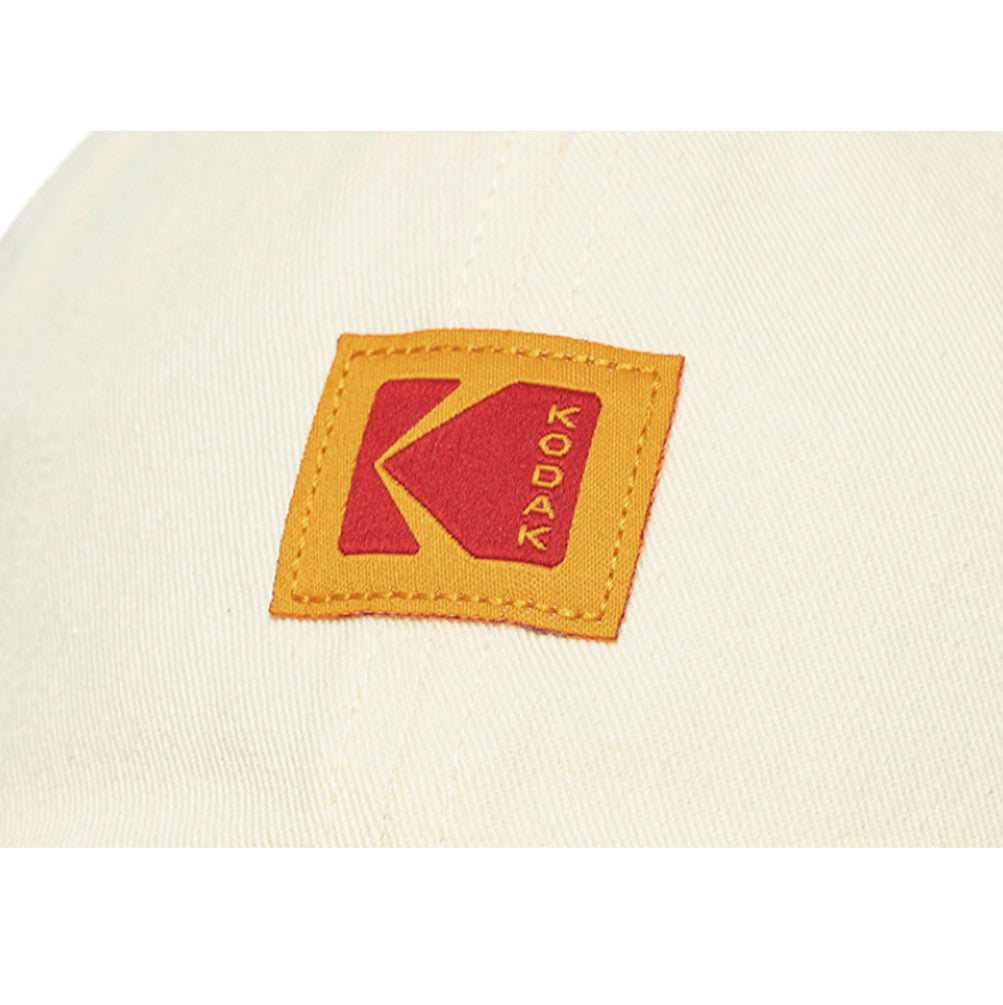 NEW KODAK APPAREL Relax Fit Square Logo Ball Cap K5343LCP72IVR IVORY UNISEX SIZE