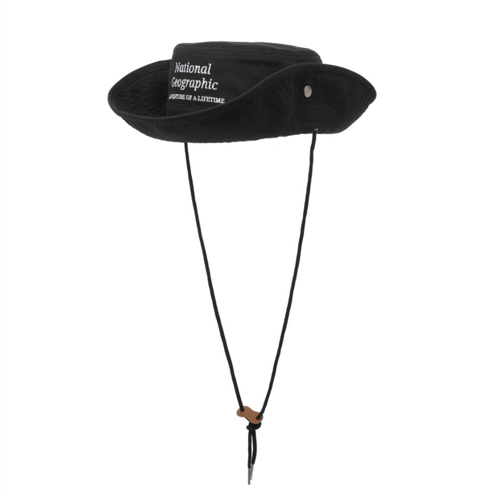 New National Geographic Safari Hat Cotton BLACK N265AHA160  UNISEX Adults