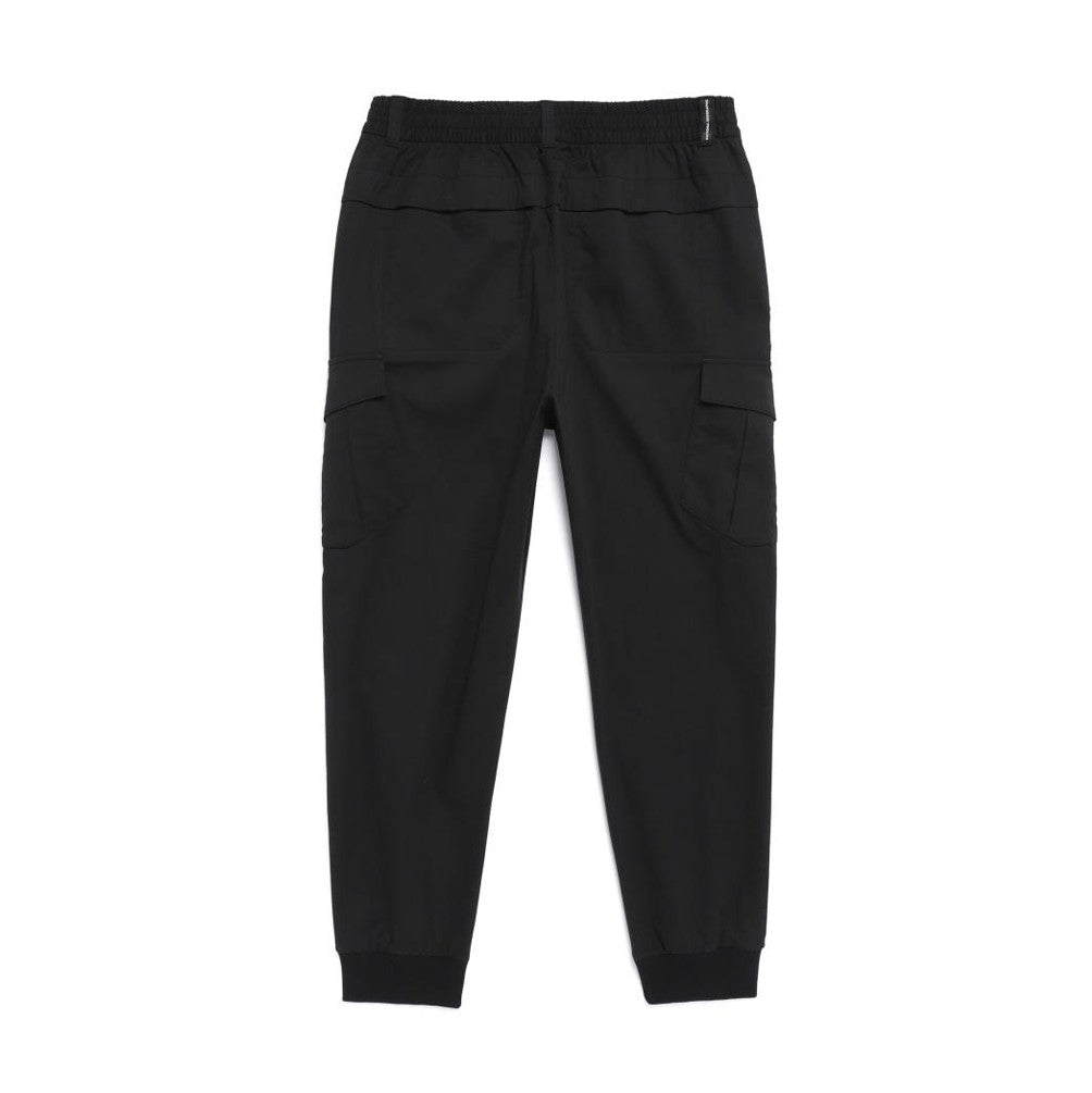 National Geographic Semi-Loose Fit Jogger Cargo Pants N262MPT020 BLACK ASIAN FIT