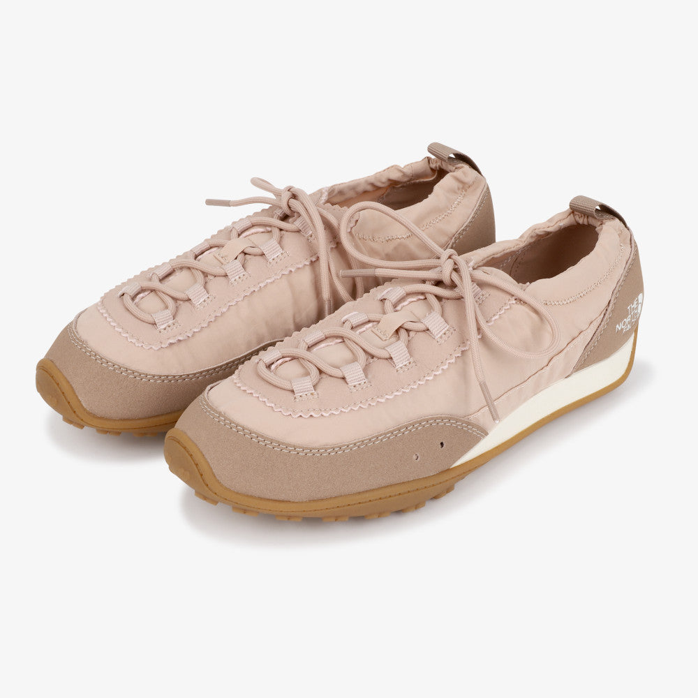NEW THE NORTH FACE WHITE LABEL CLYFFE LOW SNEAKERS NS94S61O GRAYISH PINK UNISEX SIZE