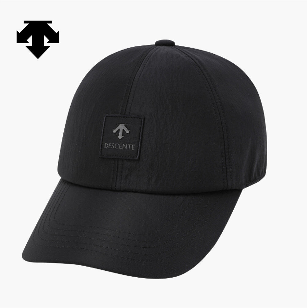 NEW DESCENTE GOLF Men's Woven Baseball Cap DR32MFCP88 BLACK