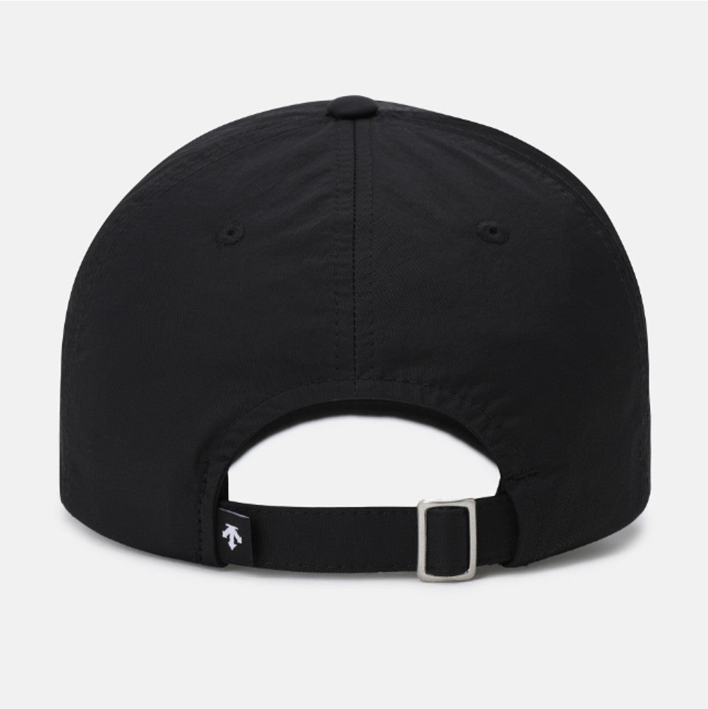 NEW DESCENTE Spirit Nylon Baseball Cap SR323UCP73 BLACK UNISEX SIZE ML - LXL
