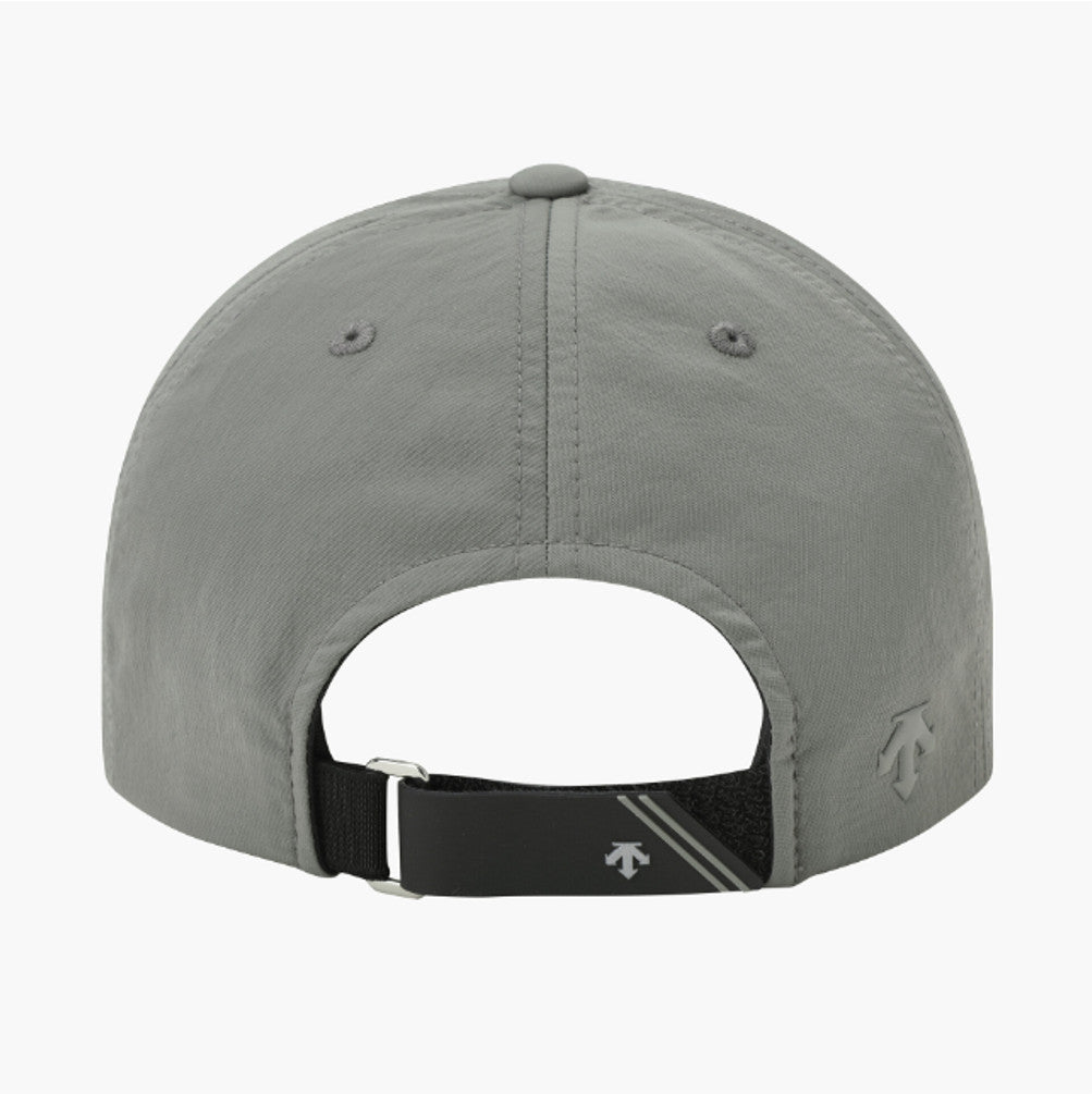 NEW DESCENTE GOLF Men's Silence 3D Logo Baseball Cap DR32MFCP84 KHAKI GRAYISH