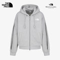 The North Face Korea WHITE LABEL EDGELINE HOOD ZIP UP JACKET NJ5JS54J GREY ASIAN FIT
