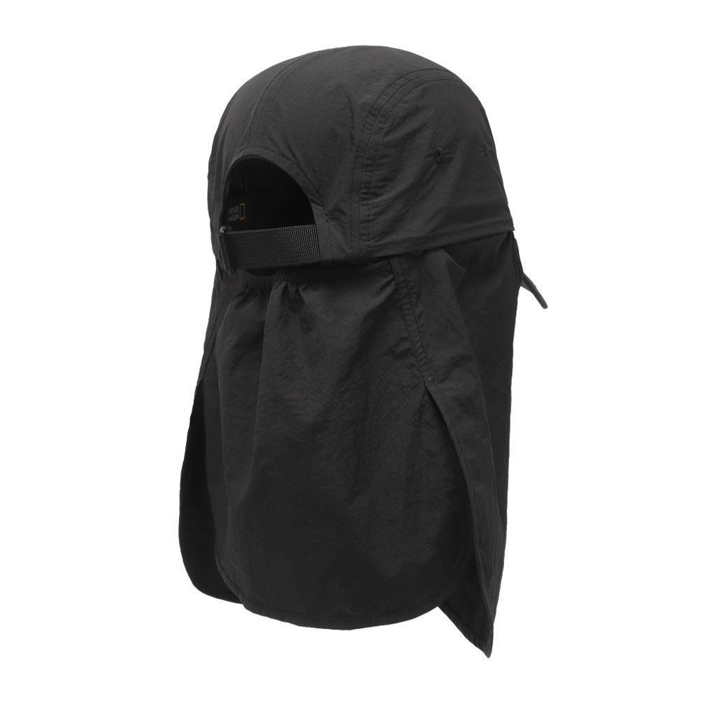 New National Geographic Sun Visor Cap BLACK UNISEX SIZE